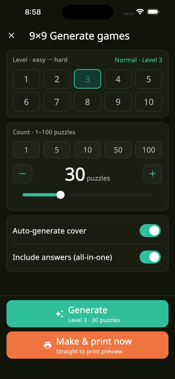 DokuBook Generate