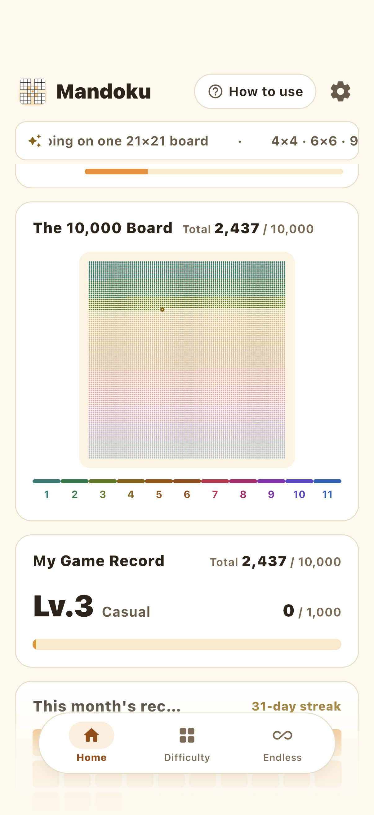 Mandoku Man board