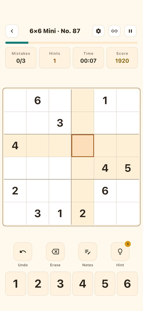 Mandoku 6×6 mini